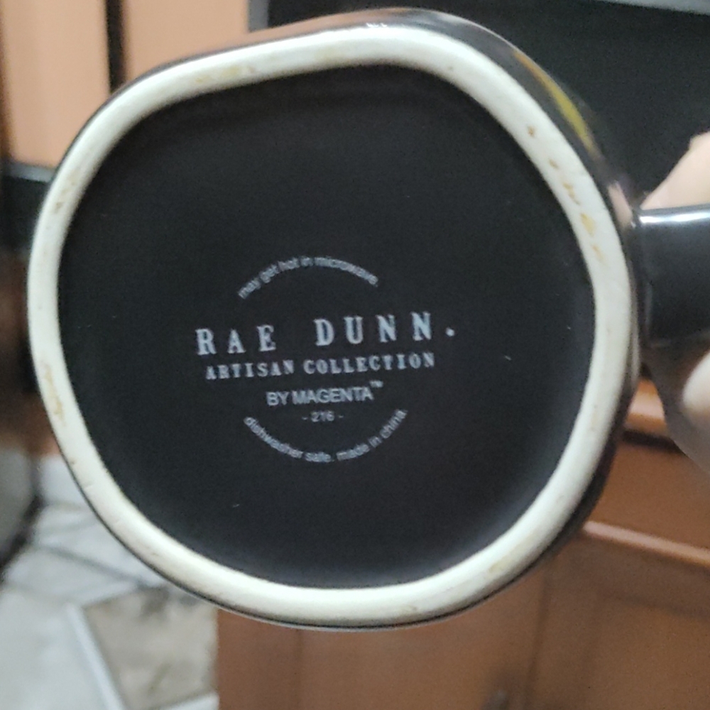 Black Rae dunn Run Mug - Picture 4 of 4